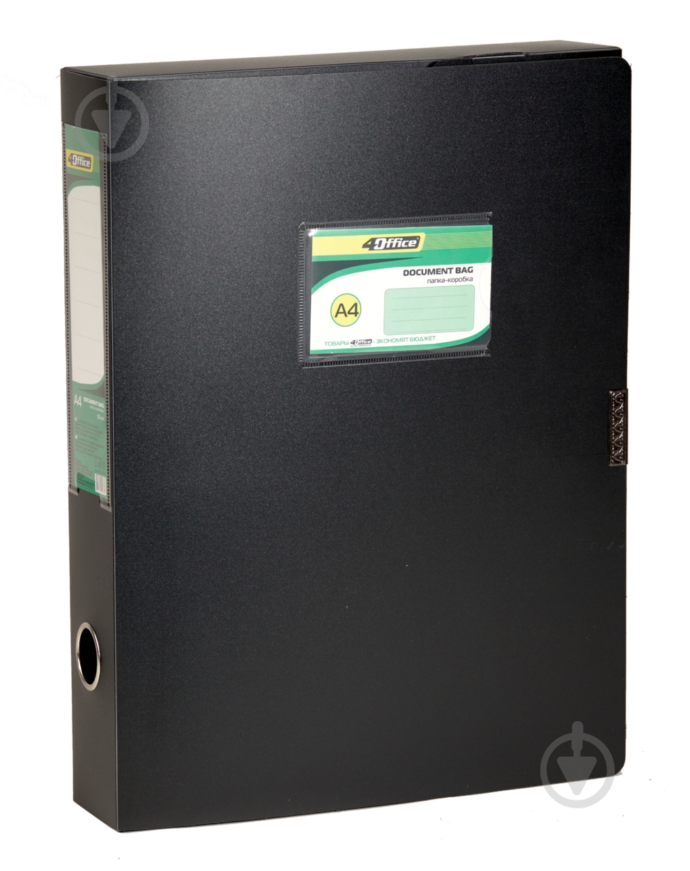 Папка-короб А4 4-242 в ассортименте 4Office - фото 1 Папка-короб А4 4-242 в ассортименте 4Office - фото 1