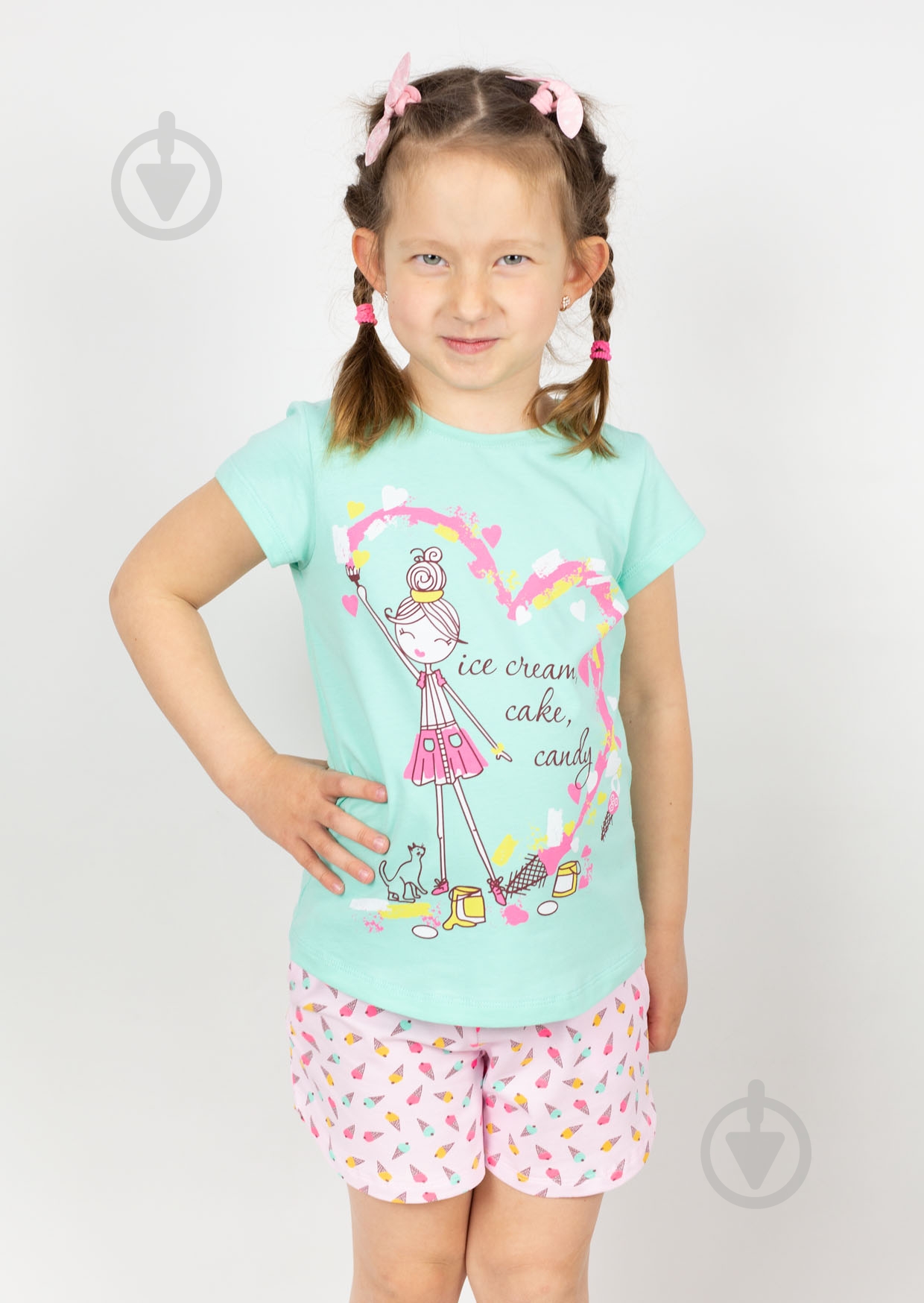 Комплект для девочек Sweet baby №0033/16094 р.122 разноцветный - фото 1