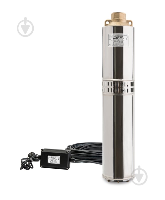 Насос центробежный Водолій 4" БЦПЭ 0.5-32У* - фото 1 Насос центробежный Водолій 4" БЦПЭ 0.5-32У* - фото 1