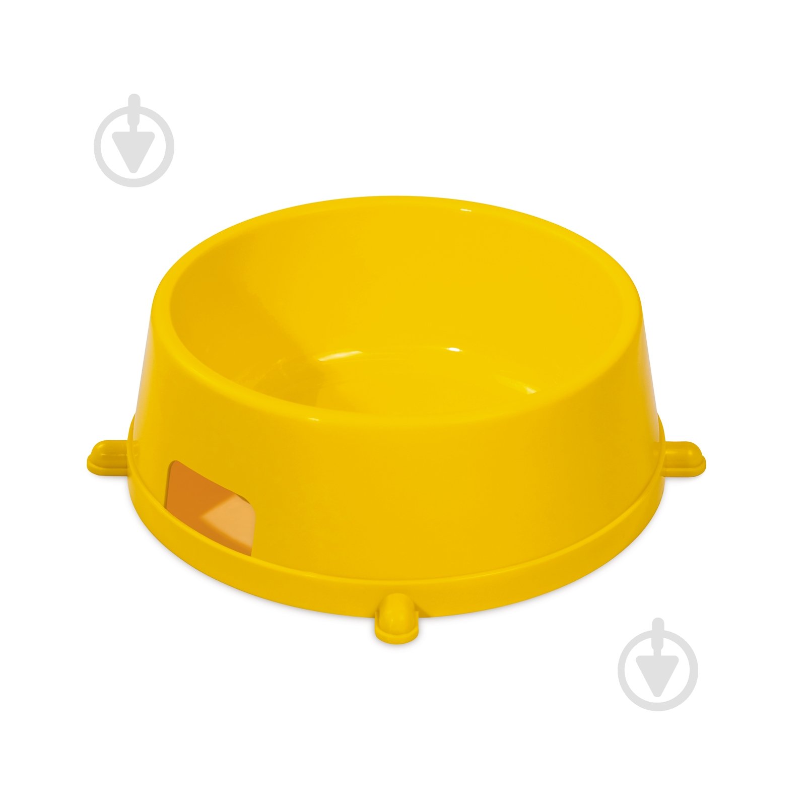 Миска Природа №4 2,0 л желтая - фото 1