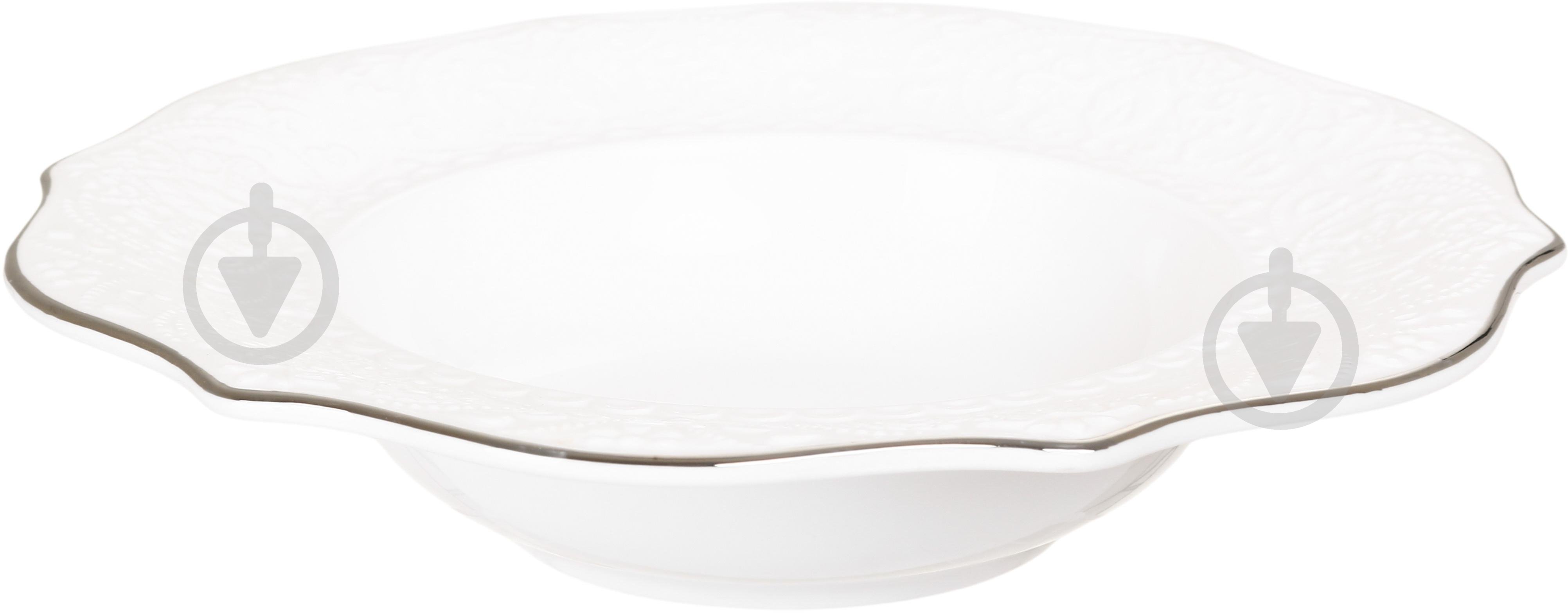 Сервіз столовий Fiora Jardin Platine на 6 персон 25 предметів - фото 28 Сервіз столовий Fiora Jardin Platine на 6 персон 25 предметів - фото 28