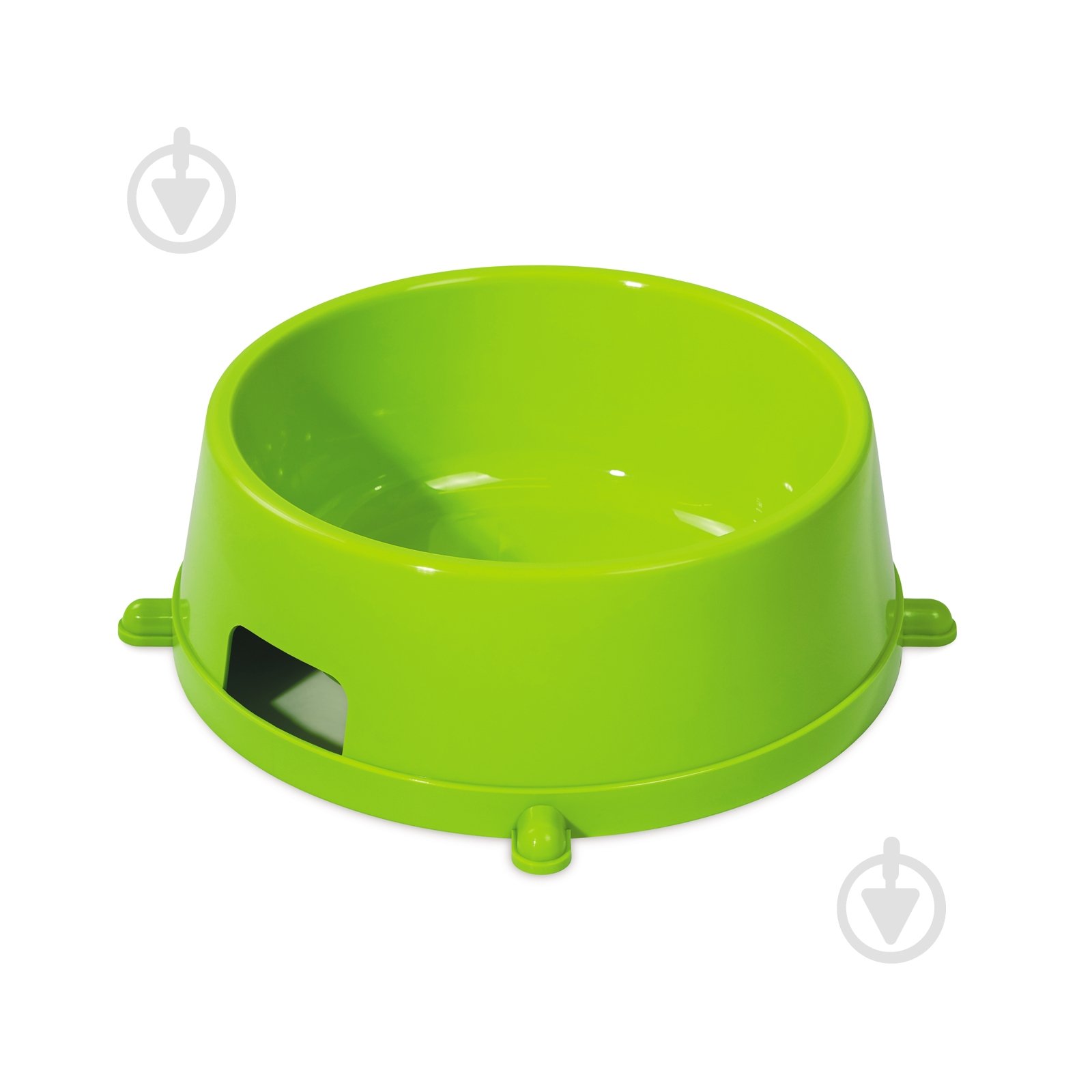 Миска Природа №4 2,0 л зеленая - фото 1