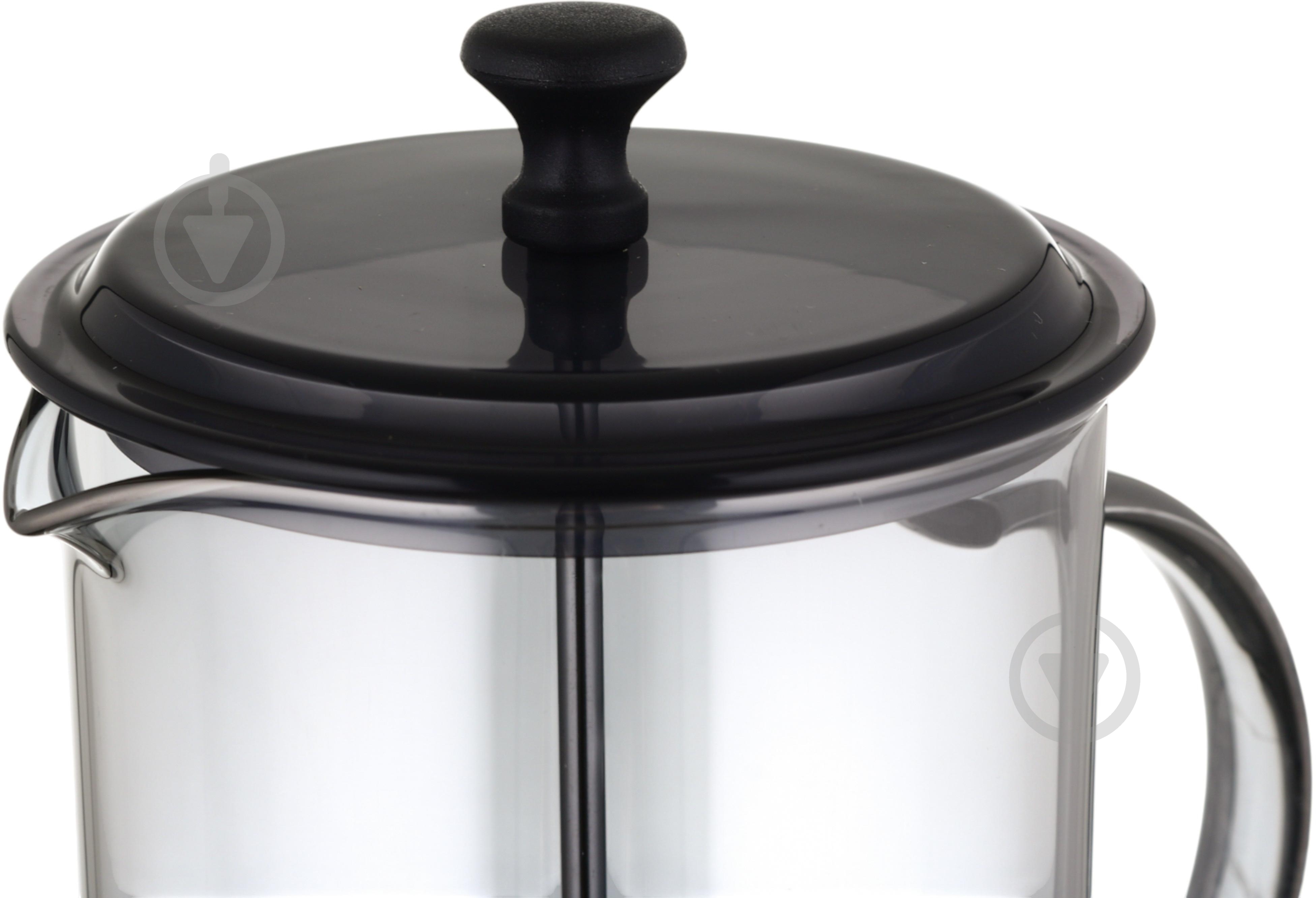 Френч-пресс Flamberg Lunar 800 мл серебро - фото 3