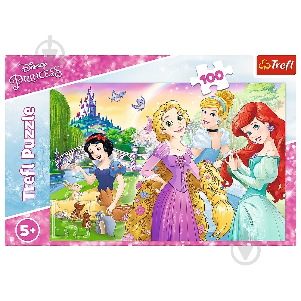 Пазлы Trefl Мечта стать принцессой 6336959 - фото 2
