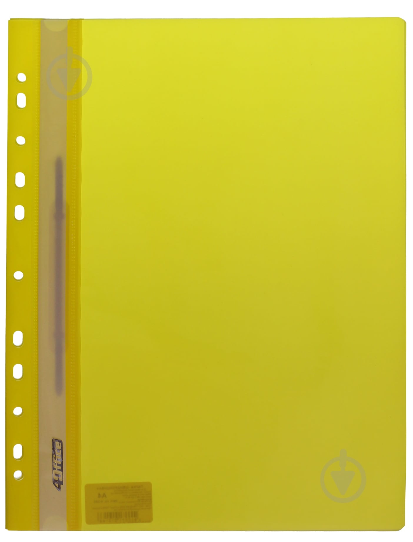 Скоросшиватель А4 100/140 мкн 4-240 yellow 4Office - фото 1 Скоросшиватель А4 100/140 мкн 4-240 yellow 4Office - фото 1