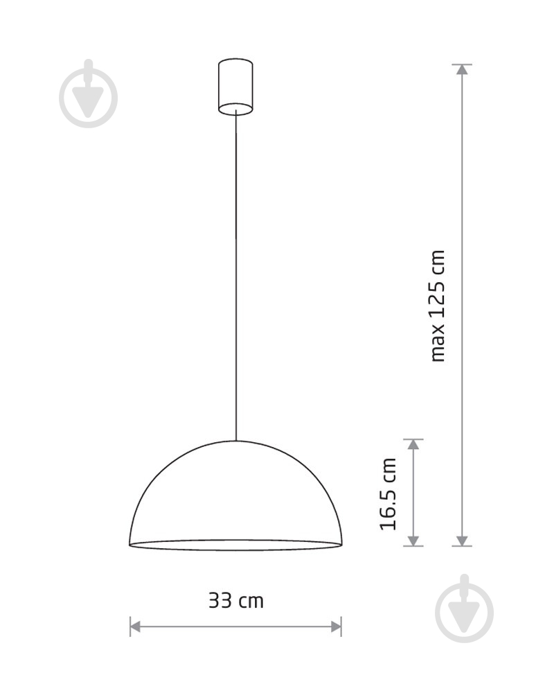 Люстра підвісна Nowodvorski 1xE27 10702 - фото 11