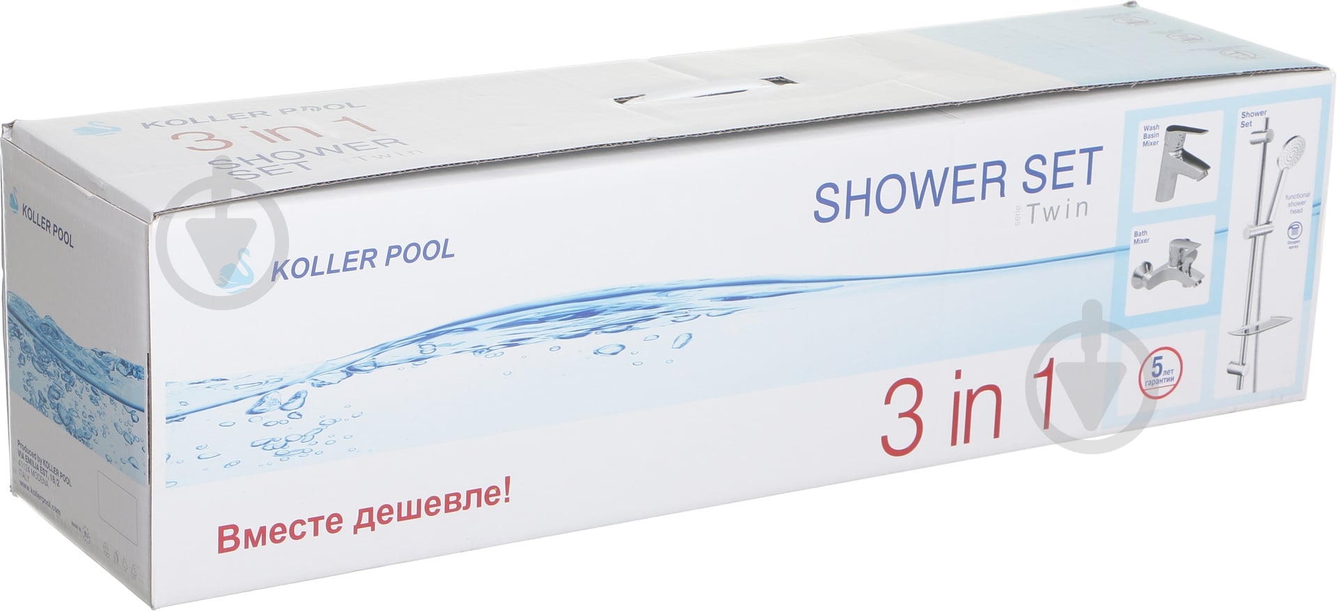 Набор смесителей Koller Pool Twin TN0200+TN0100+TN010 - фото 7