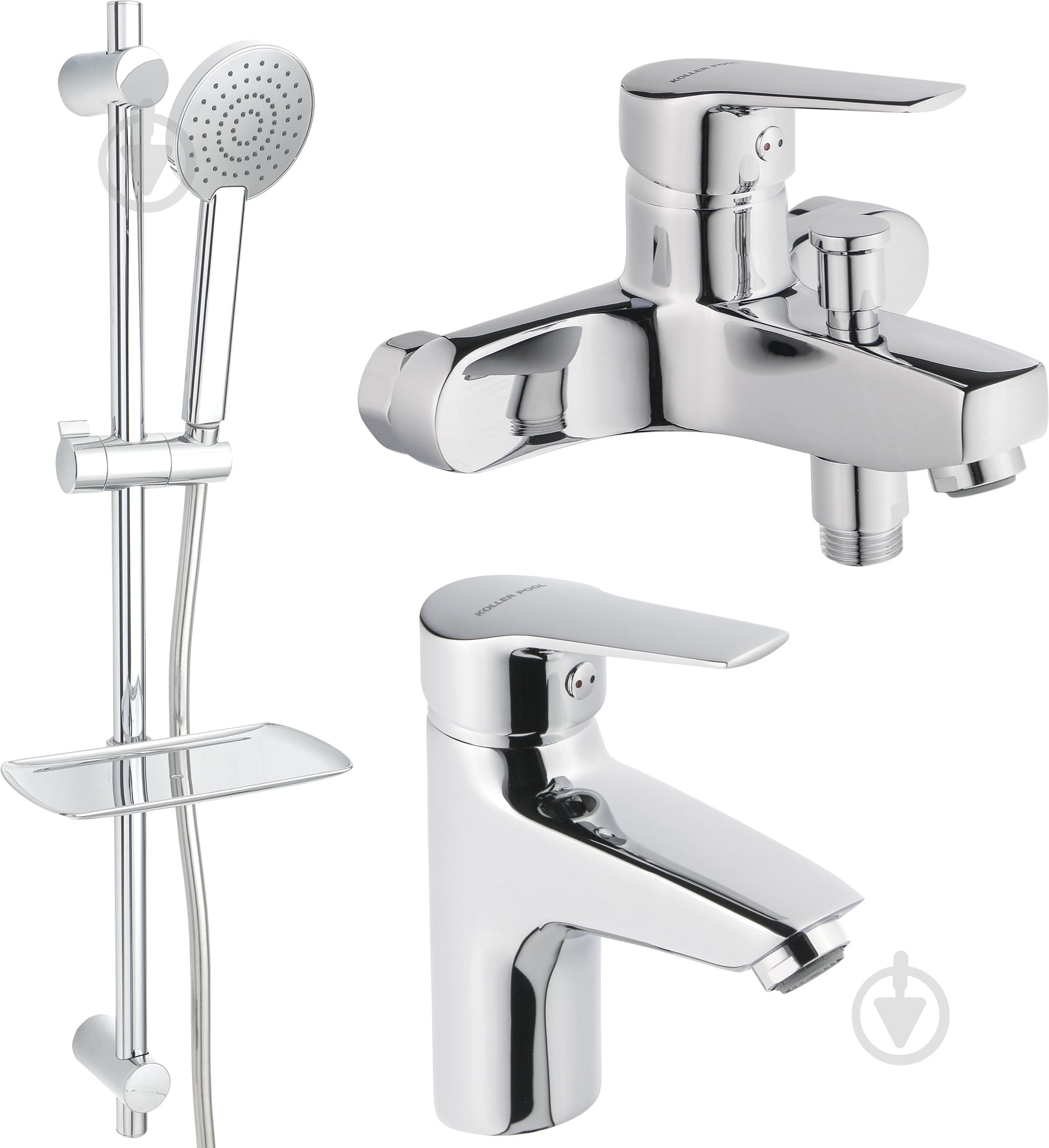 Набор смесителей Koller Pool Twin TN0200+TN0100+TN010 - фото 1