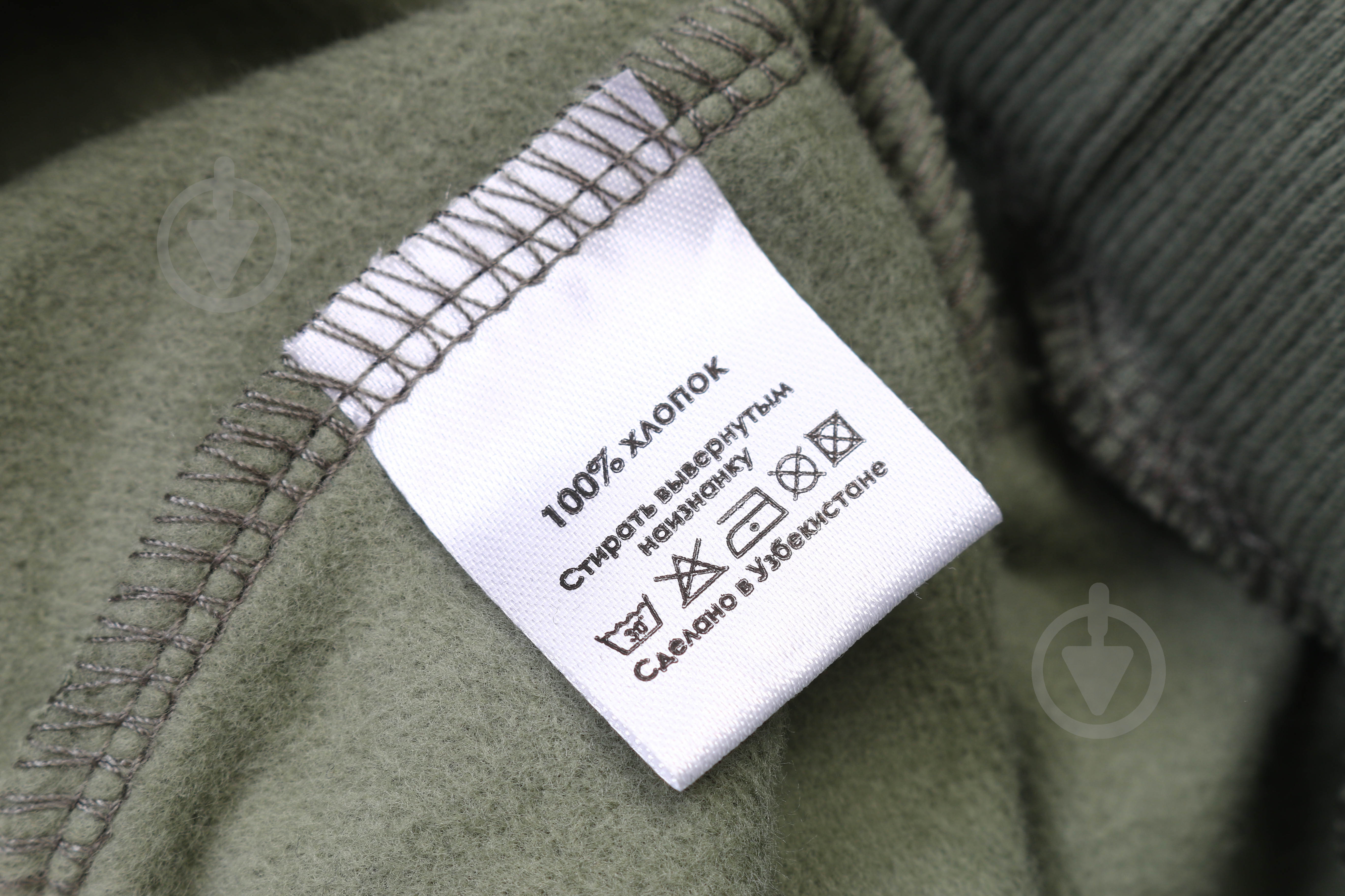 Штаны для девочек Funtime Сердечки р.116 оливковый - фото 6