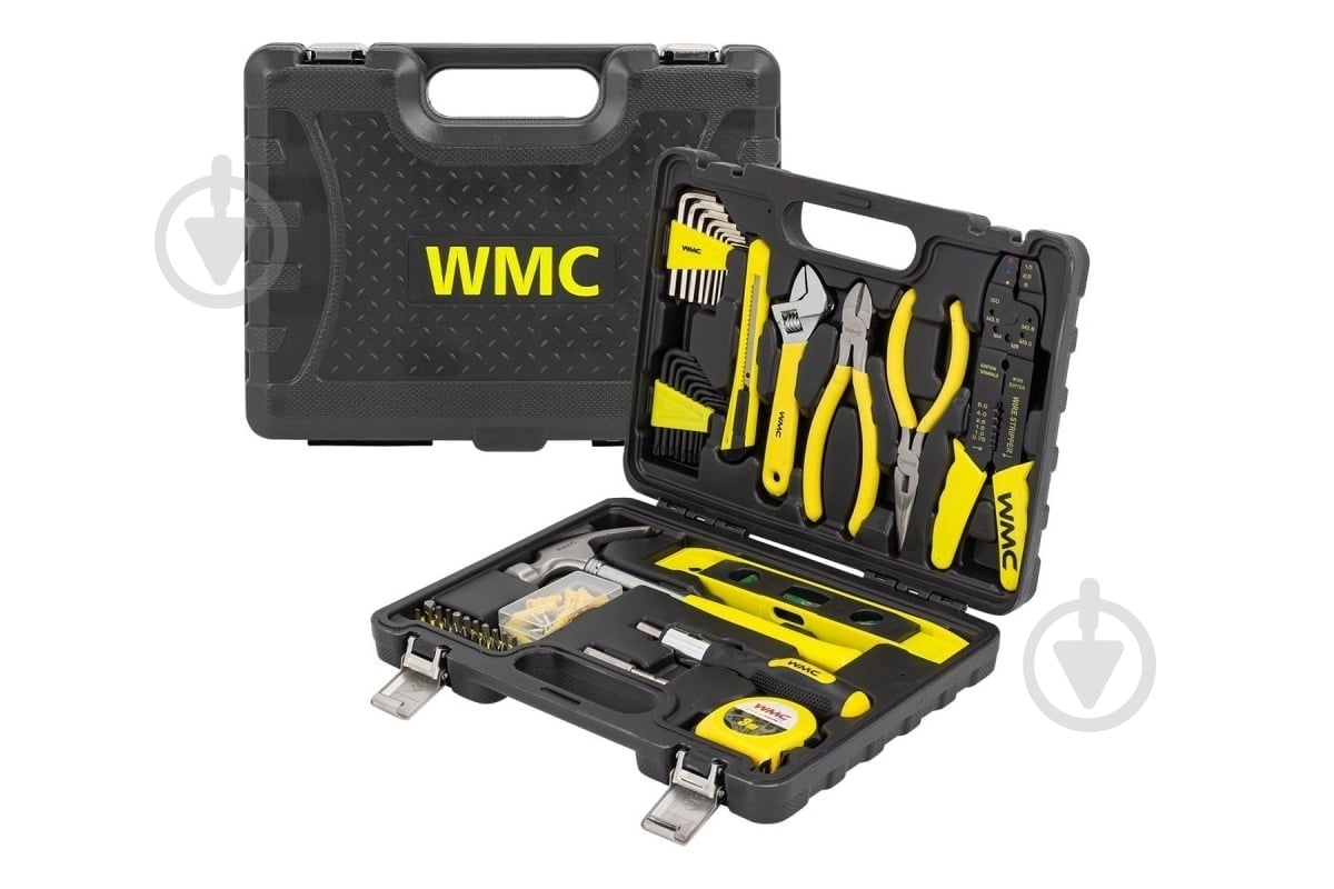 Набор ручного инструмента WMC TOOLS в кейсе 126 шт. WT-20126 - фото 2