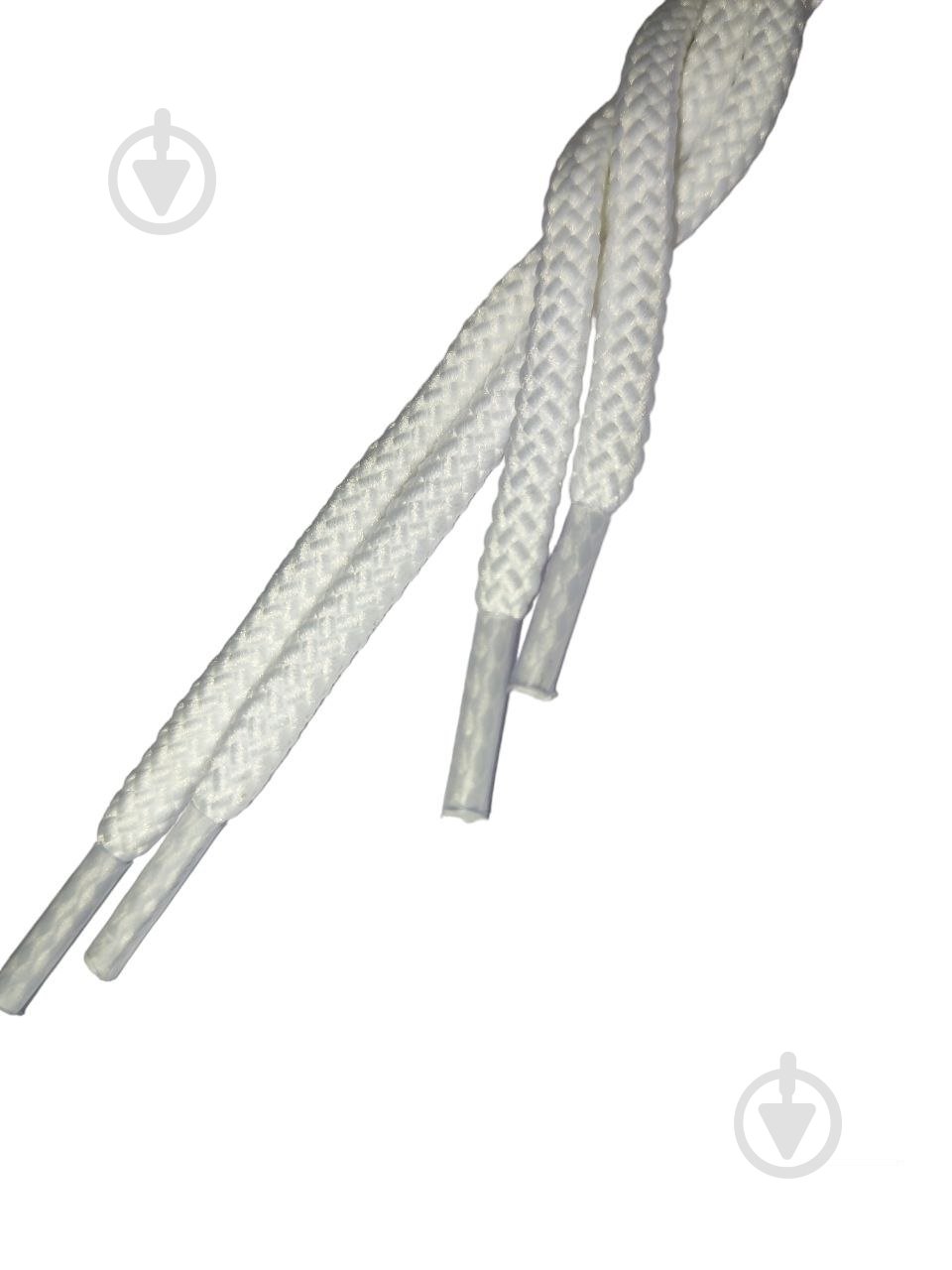 Шнурки белые 120 см - фото 1 Шнурки белые 120 см - фото 1