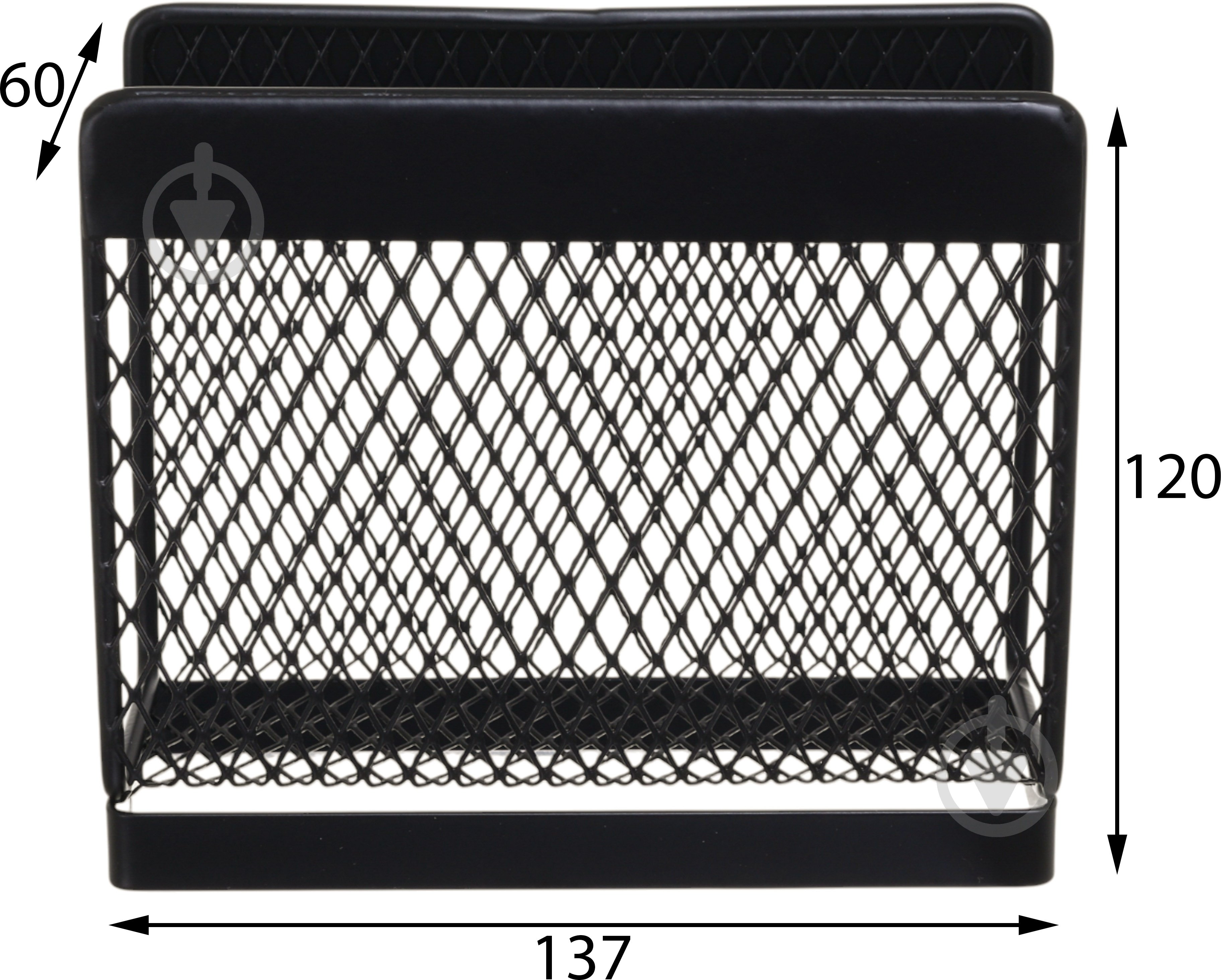 Салфетница Flamberg Premium Fernie 13,7х6х12 см черная - фото 2 Салфетница Flamberg Premium Fernie 13,7х6х12 см черная - фото 2