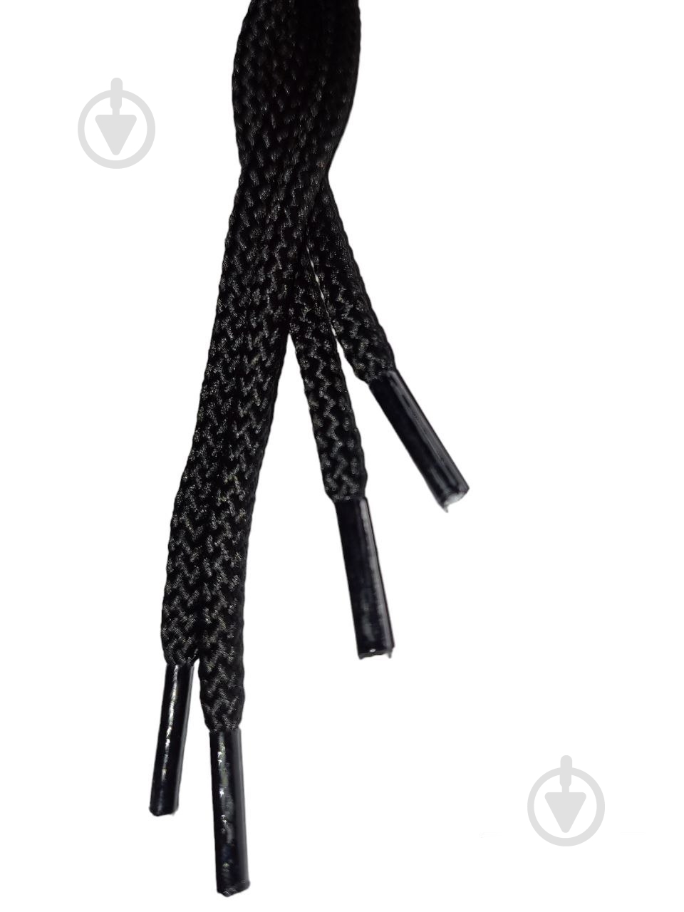 Шнурки черный 120 см - фото 1 Шнурки черный 120 см - фото 1