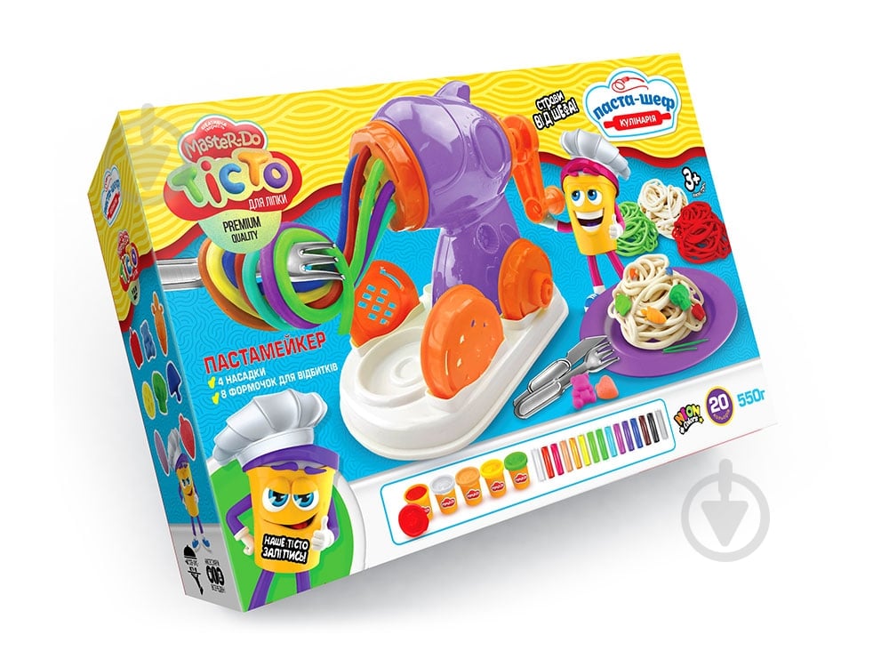 Тесто для лепки Danko Toys Master Do Паста-шеф TMD-16-01U - фото 1