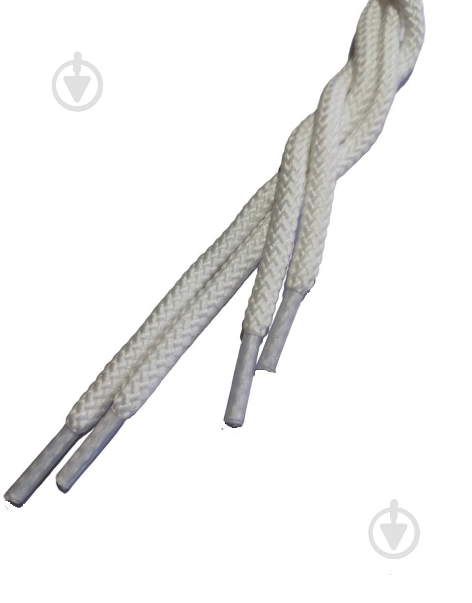 Шнурки белый 140 см - фото 1 Шнурки белый 140 см - фото 1