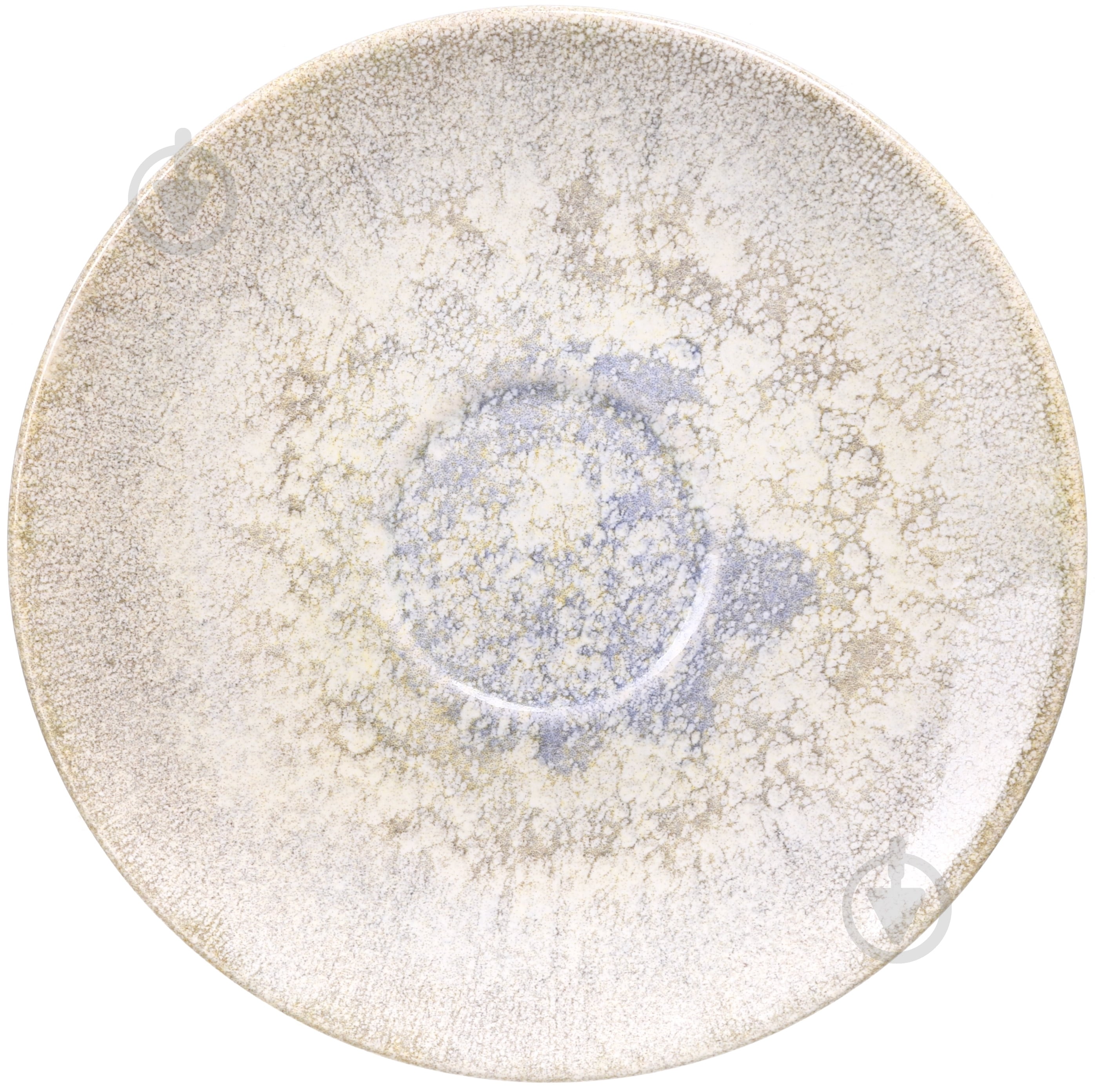 Блюдце Keramika Organic Stone 17 см кремовый - фото 1