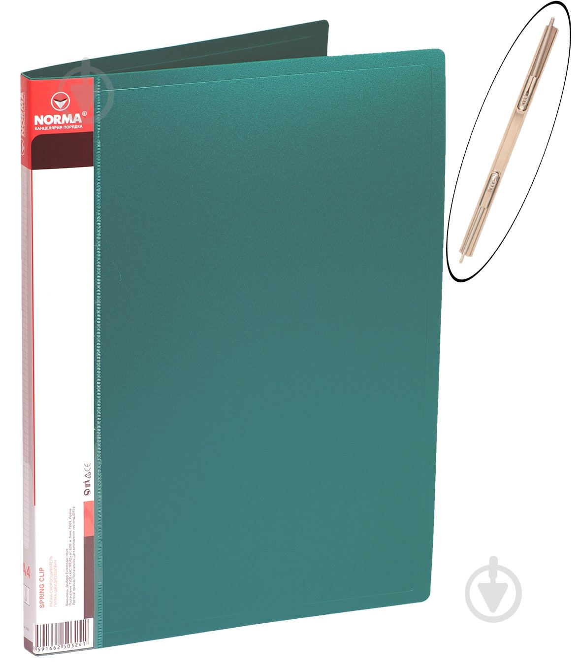 Скоросшиватель А4 5032 green NORMA - фото 1 Скоросшиватель А4 5032 green NORMA - фото 1