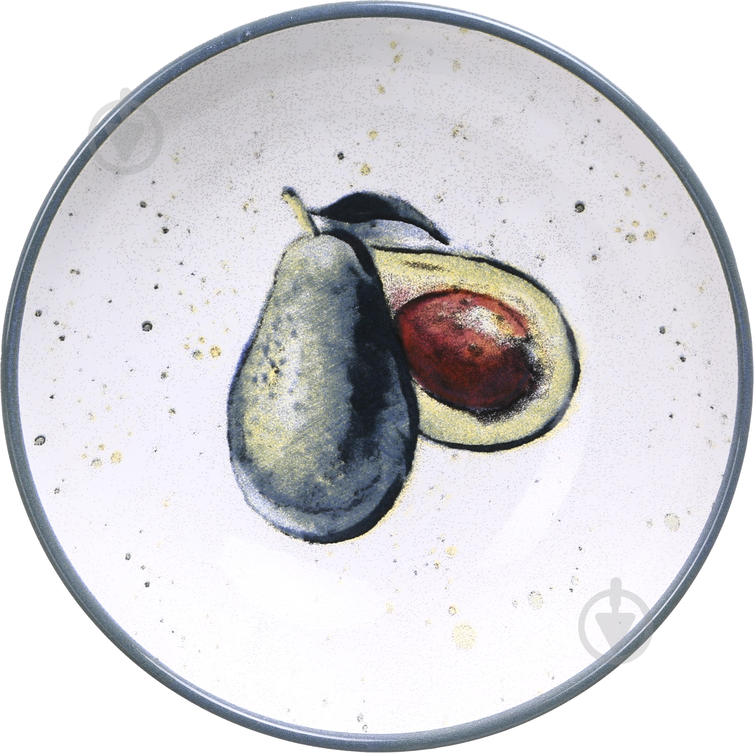 Тарелка для супа Keramika Avocado 22 см белый - фото 2