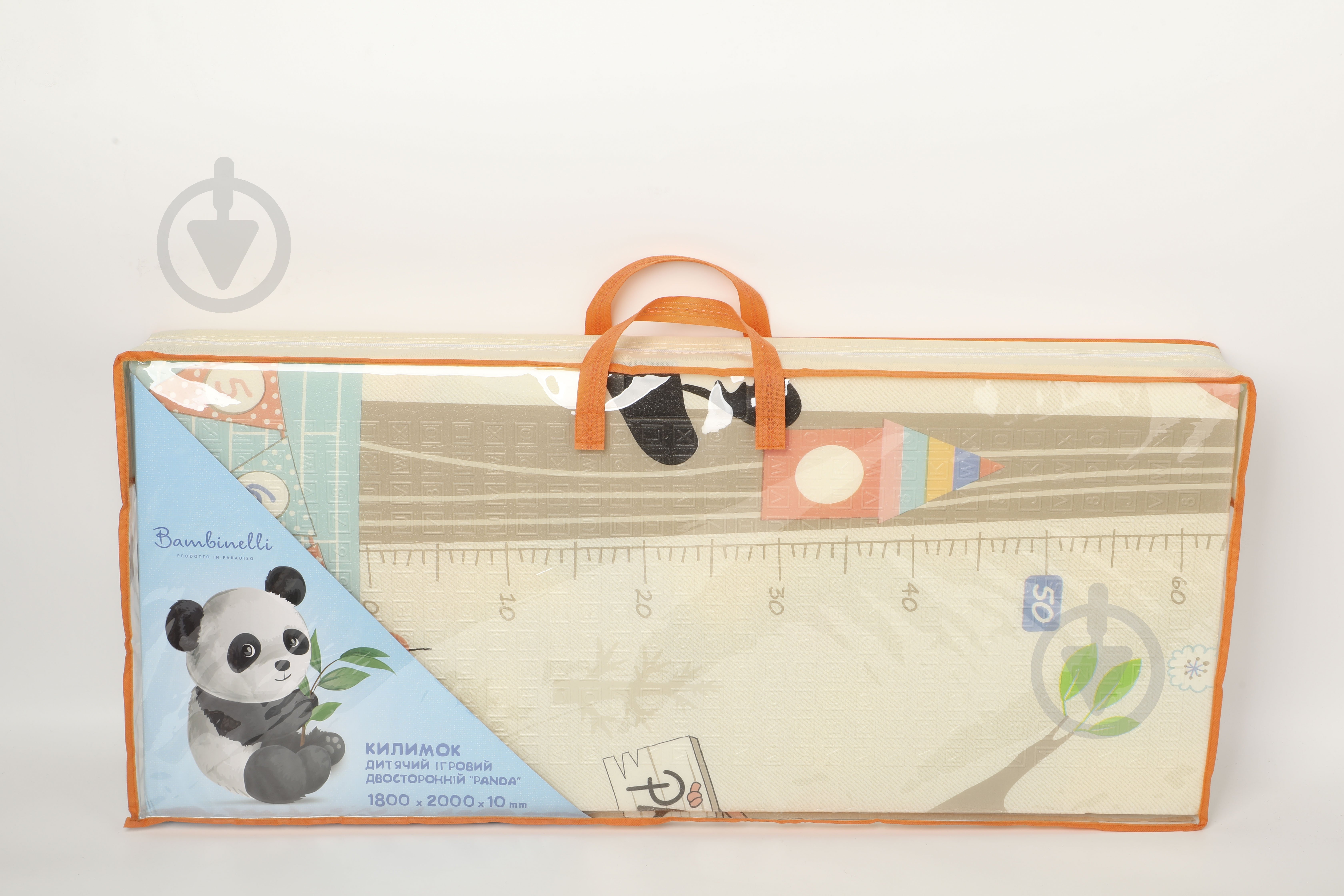 Игровой коврик Bambinelli Panda 180x200х1 см в сумке - фото 4