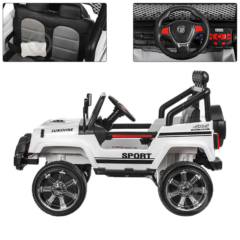 Электромобиль Bambi Джип M 3237EBLR-1 - фото 5