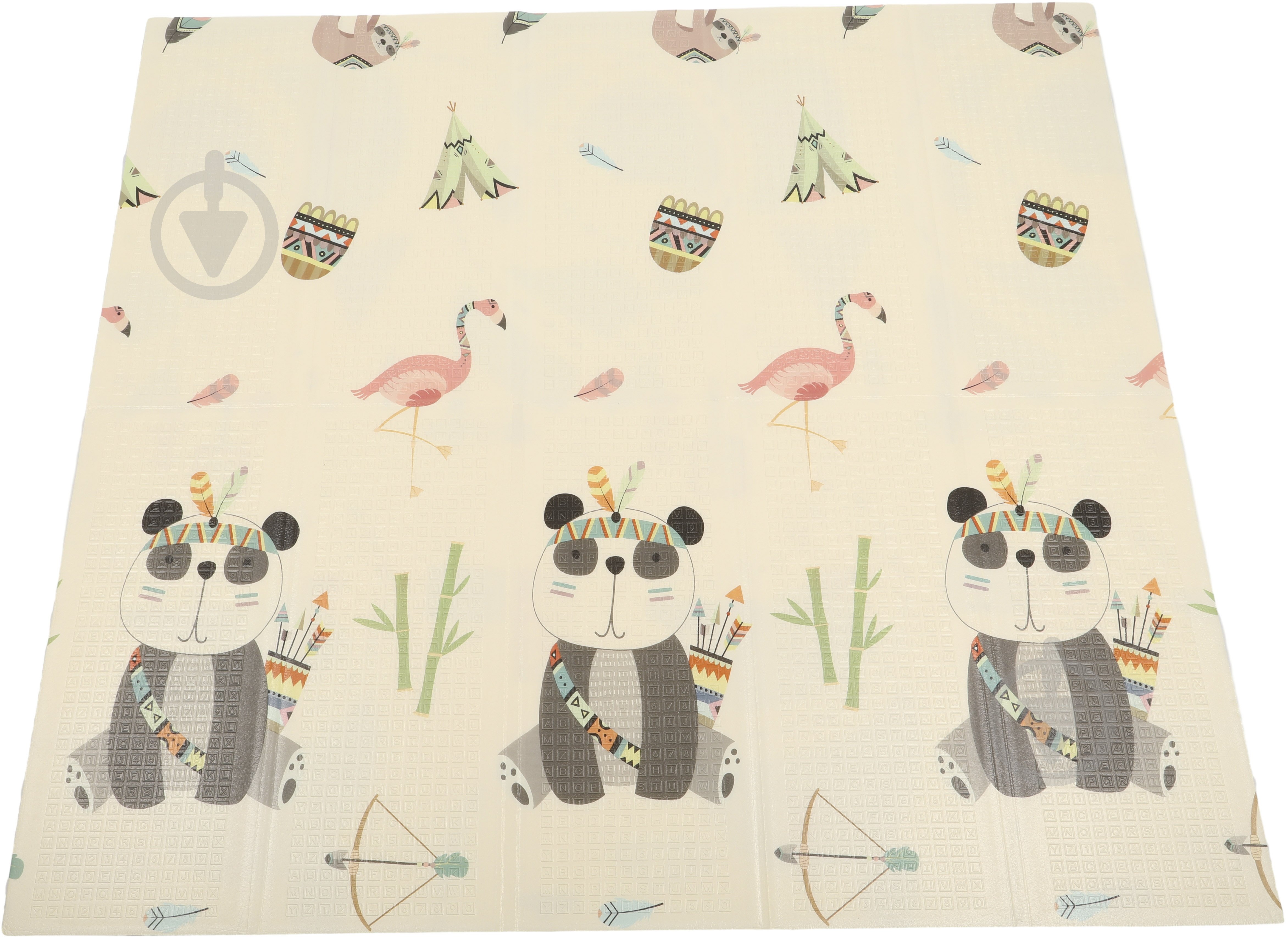 Игровой коврик Bambinelli Panda-traffic 180x200х1 см в сумке - фото 13