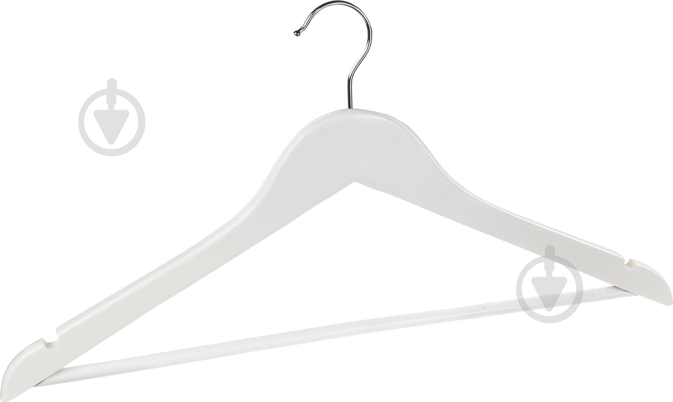 Набор плечиков Vivendi белый 45 см 6 шт. - фото 2 Набор плечиков Vivendi белый 45 см 6 шт. - фото 2