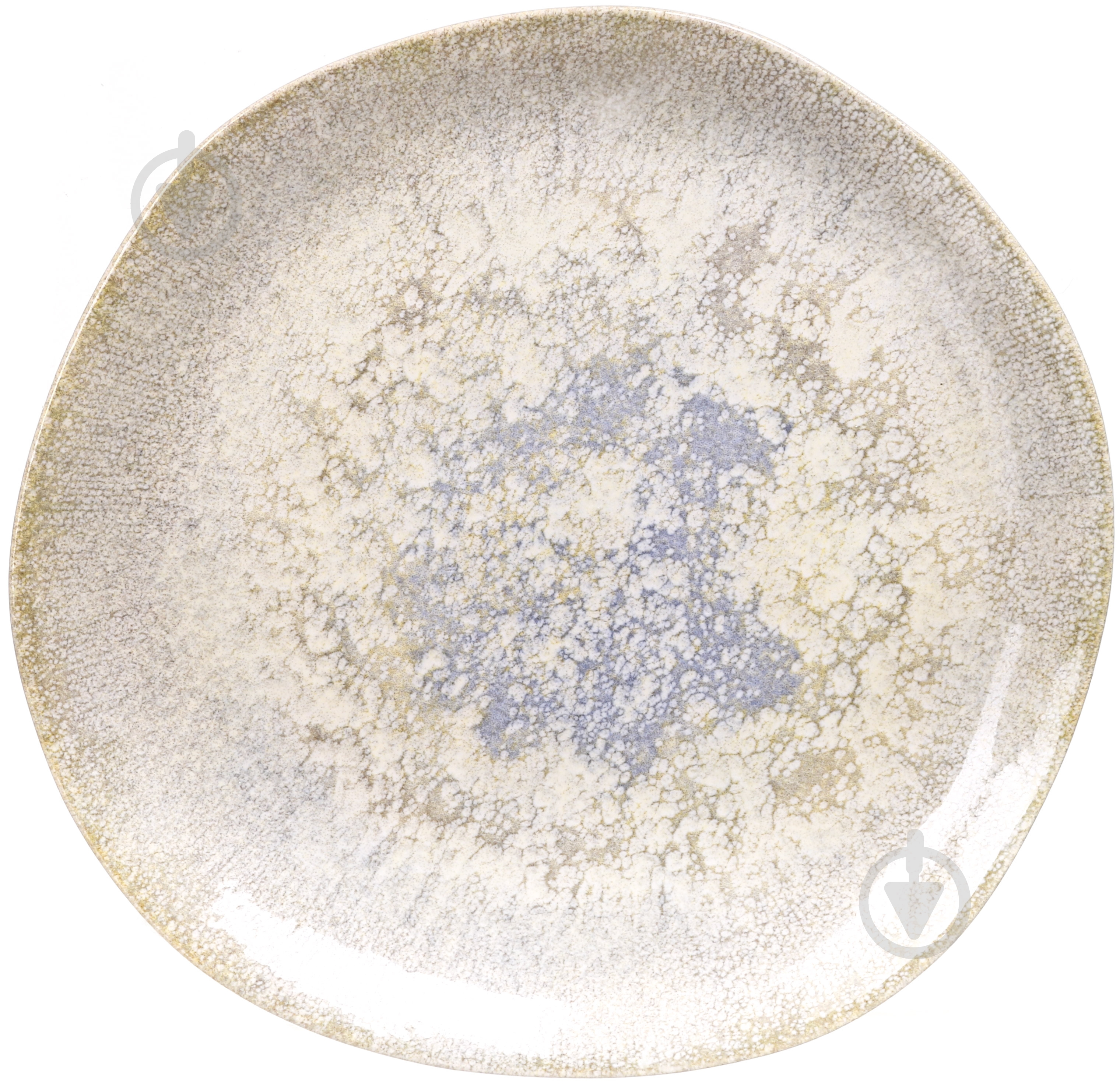 Тарілка обідня Keramika Organic Stone 20 см кремовий - фото 1