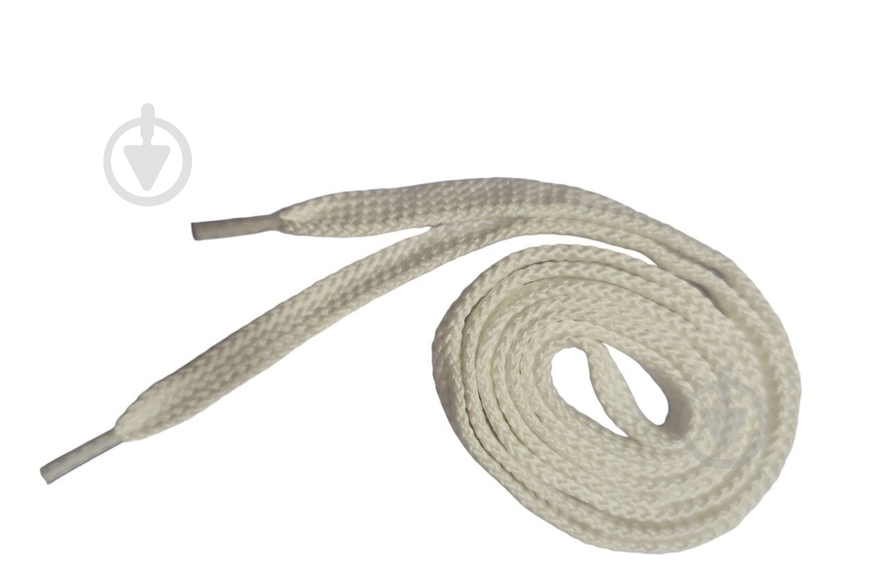 Шнурки бело-красные 120 см - фото 2