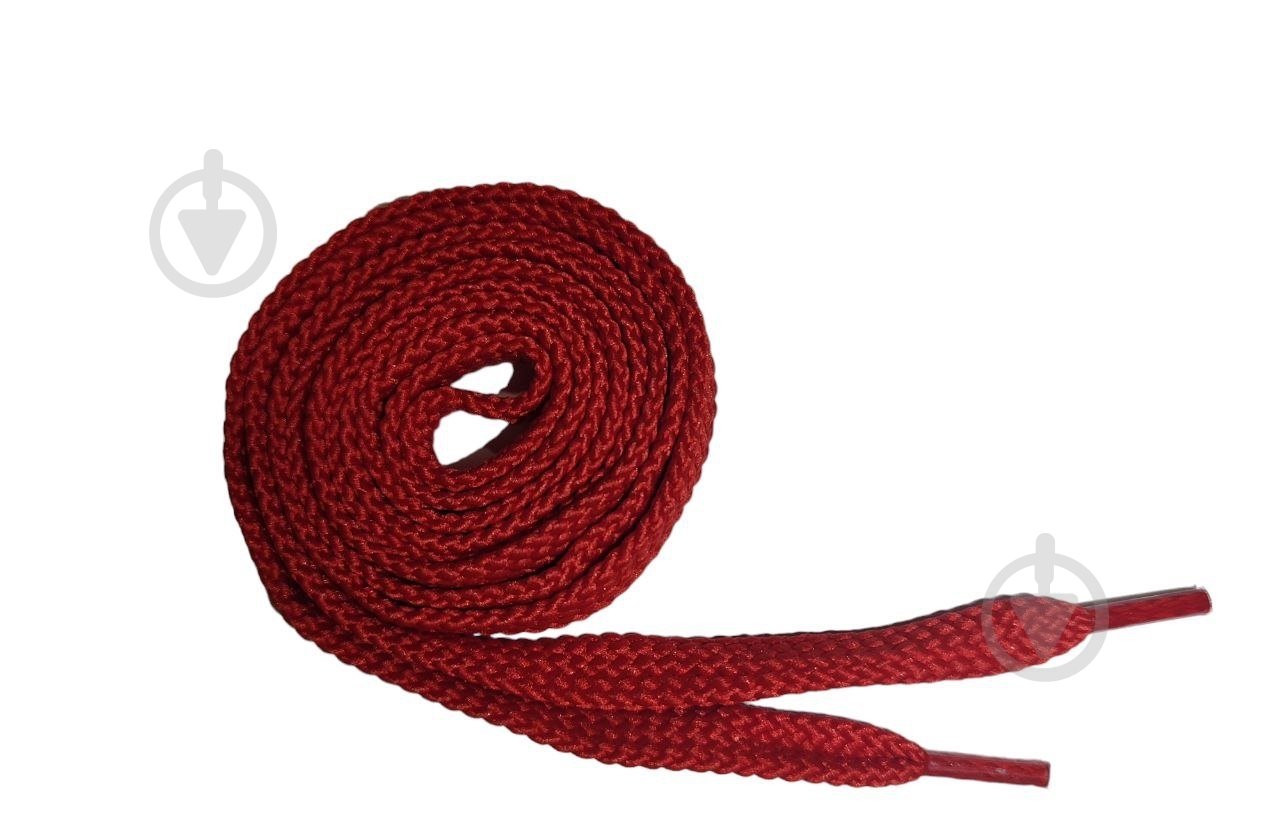 Шнурки бело-красные 120 см - фото 3