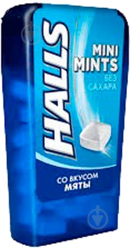 Конфеты Halls Mini Mints со вкусом мяты - фото 2