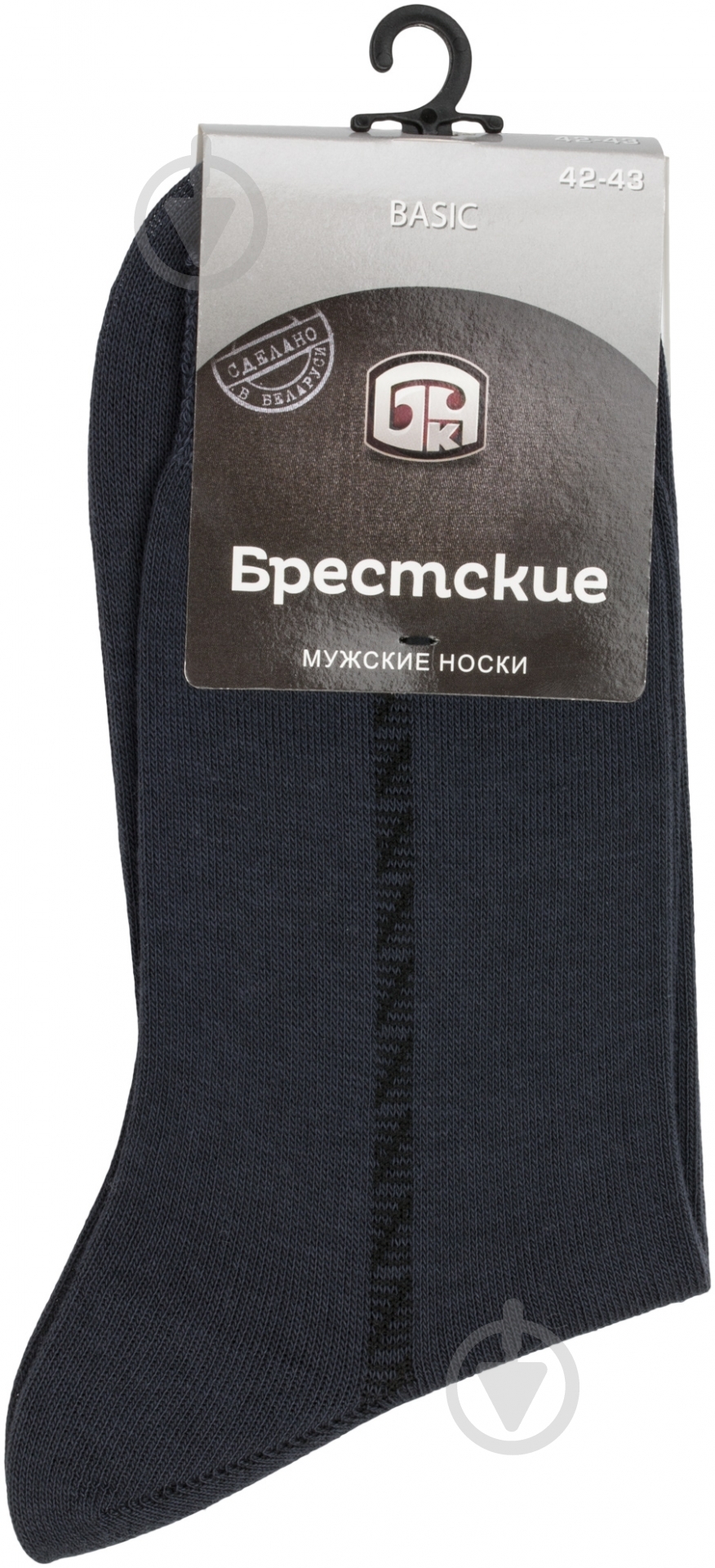 Носки Брестские Basic 011 р.27 темно-серый - фото 1