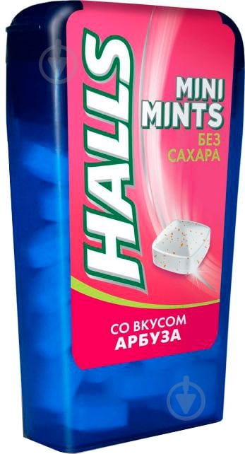 Конфеты Halls Mini Mints со вкусом арбуза 12,5 г - фото 3 Конфеты Halls Mini Mints со вкусом арбуза 12,5 г - фото 3