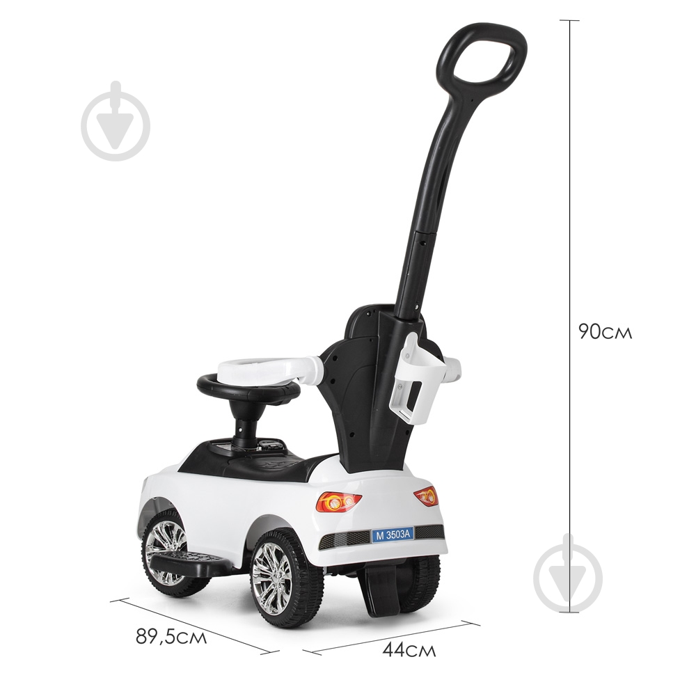 Толокар Bambi белый M 3503A-1 - фото 4