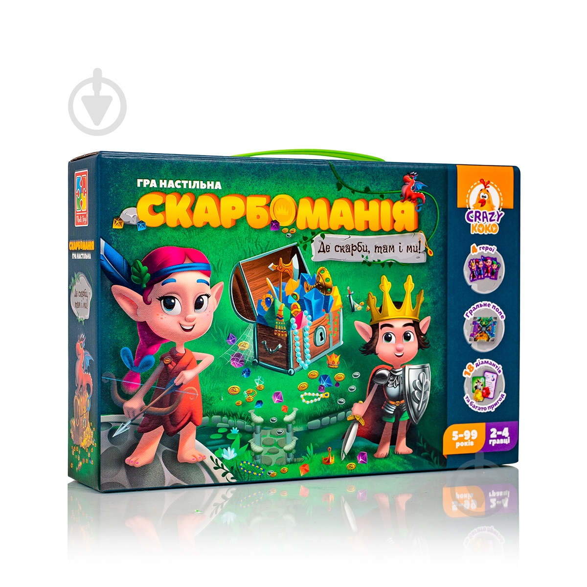 ᐉ Гра настільна Vladi Toys Скарбоманія VT8055-30 • Краща ціна в