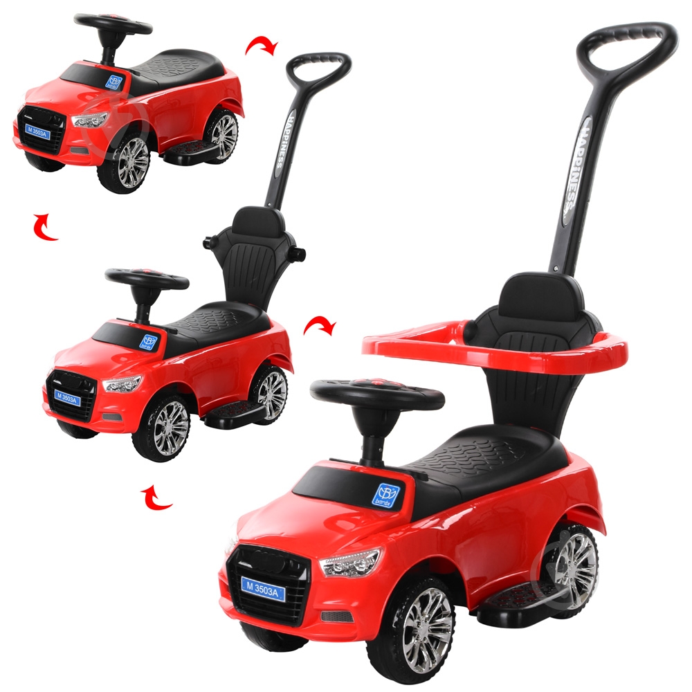 Толокар Bambi красный M 3503A-3 - фото 1