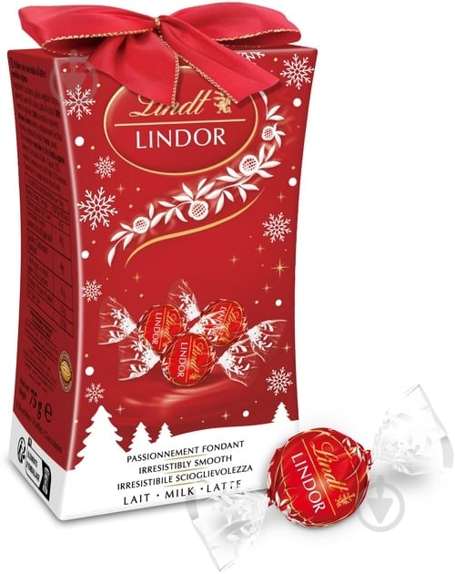 Конфеты LINDT Lindor Молочные 75 г - фото 2 Конфеты LINDT Lindor Молочные 75 г - фото 2