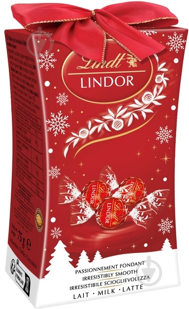 Конфеты LINDT Lindor Молочные 75 г - фото 1 Конфеты LINDT Lindor Молочные 75 г - фото 1