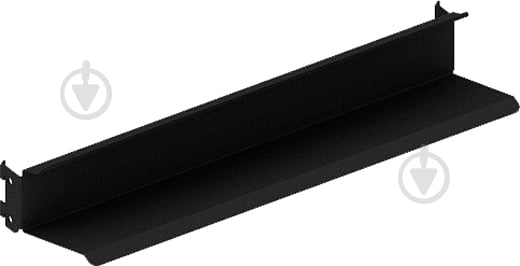 Полка для обуви Kolchuga 600х140х90 мм BLACK EDITION черный - фото 1