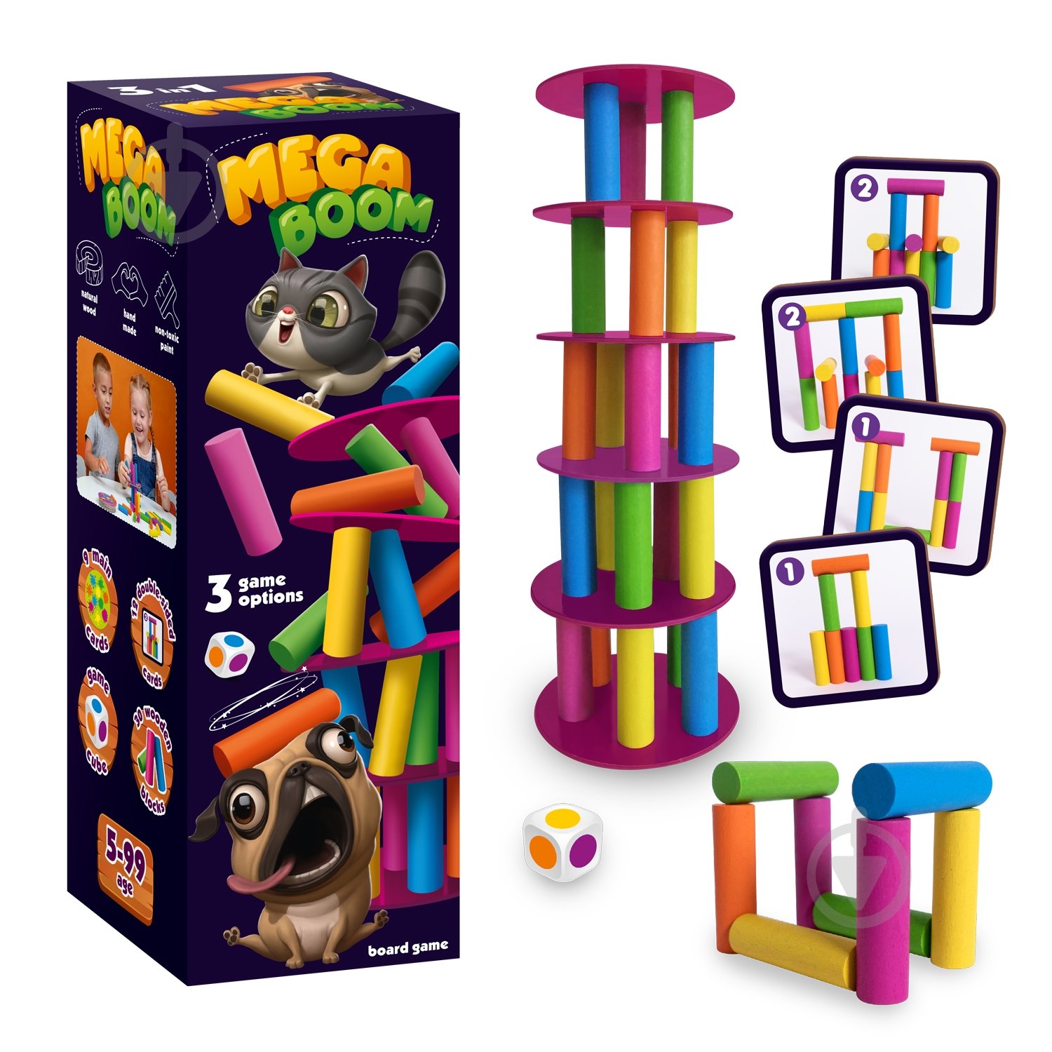 Игра настольная Roter Kafer Мега бум RW2019 - фото 1 Игра настольная Roter Kafer Мега бум RW2019 - фото 1