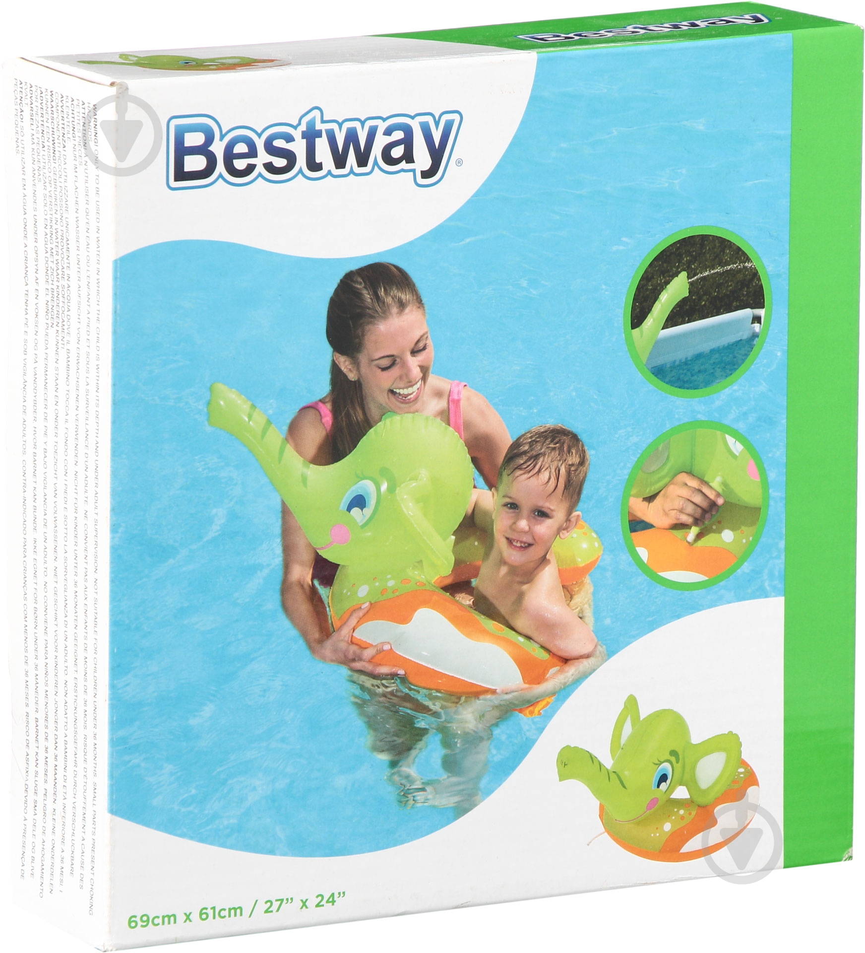 Круг надувной Bestway 36116 Слоник - фото 1