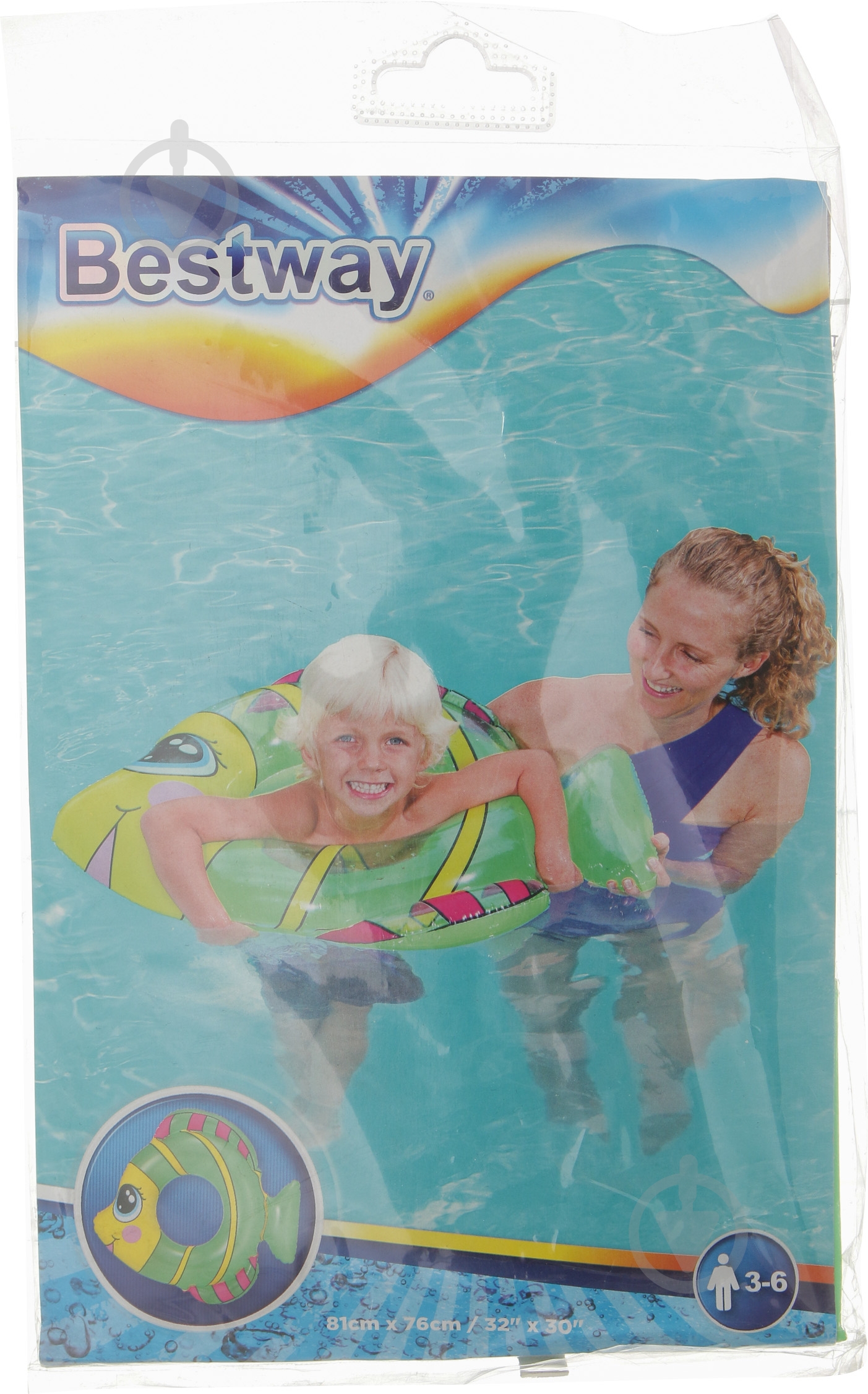 Коло надувне Bestway Рибка в асортименті - фото 11