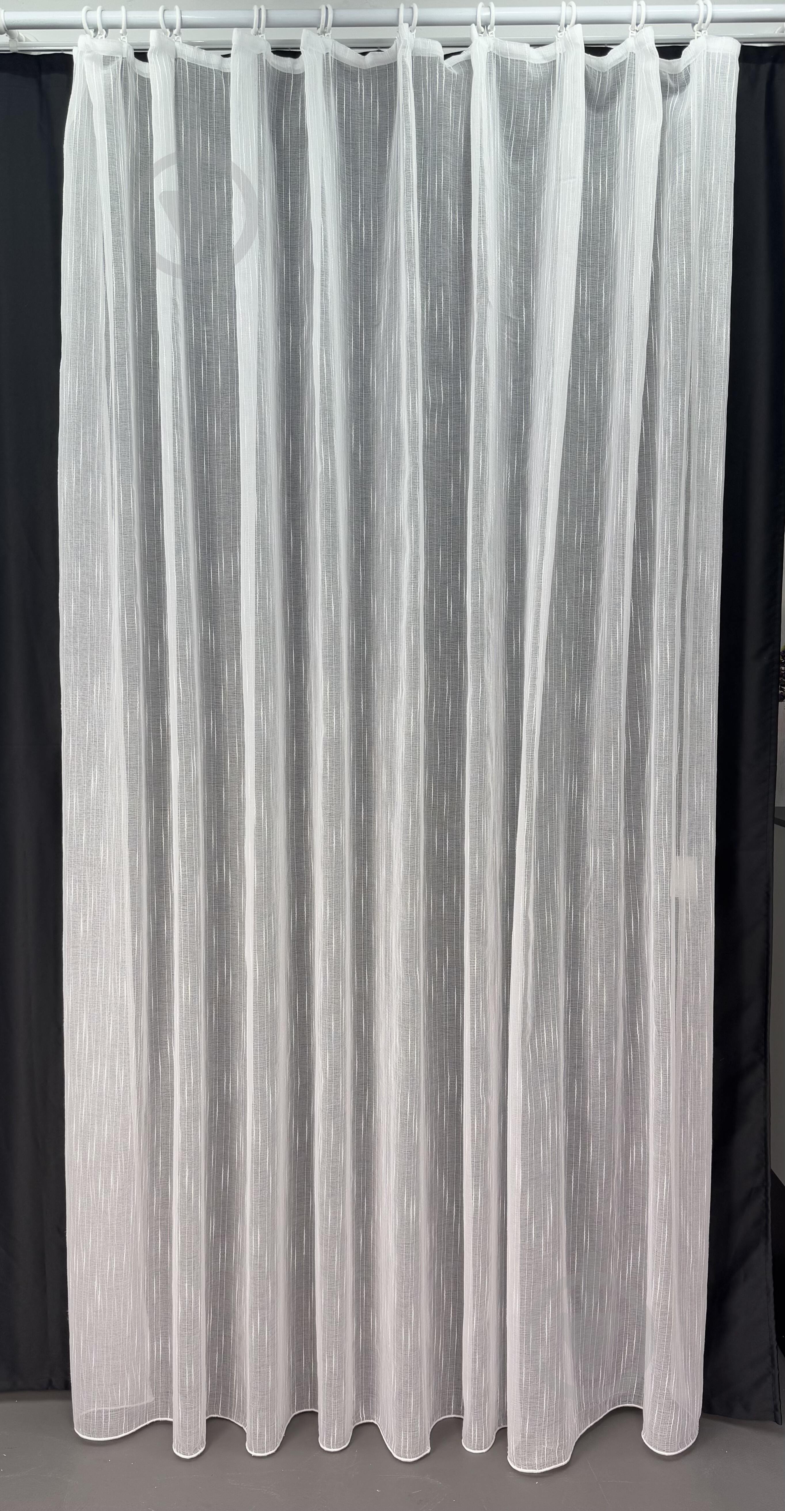 Тюль JAS J8003-C1 300х270 см білий Velvet House - фото 1 Тюль JAS J8003-C1 300х270 см білий Velvet House - фото 1