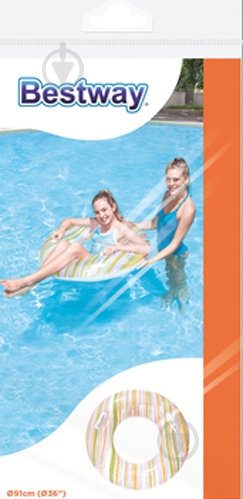 Круг надувной Bestway 2,1 см ø91 в ассортименте - фото 8