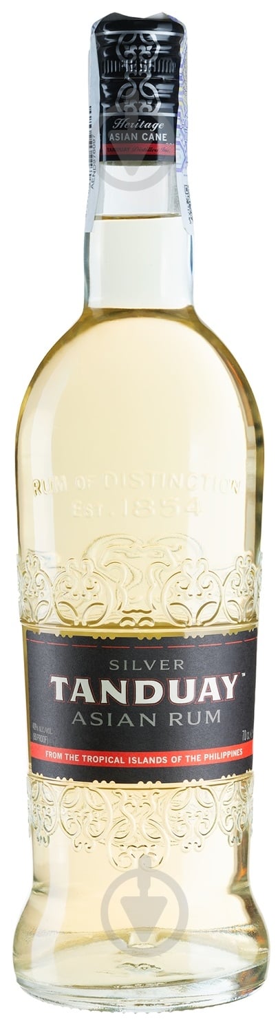 Ром Tanduay Asian Rum Silver 40% 0,7 л - фото 1
