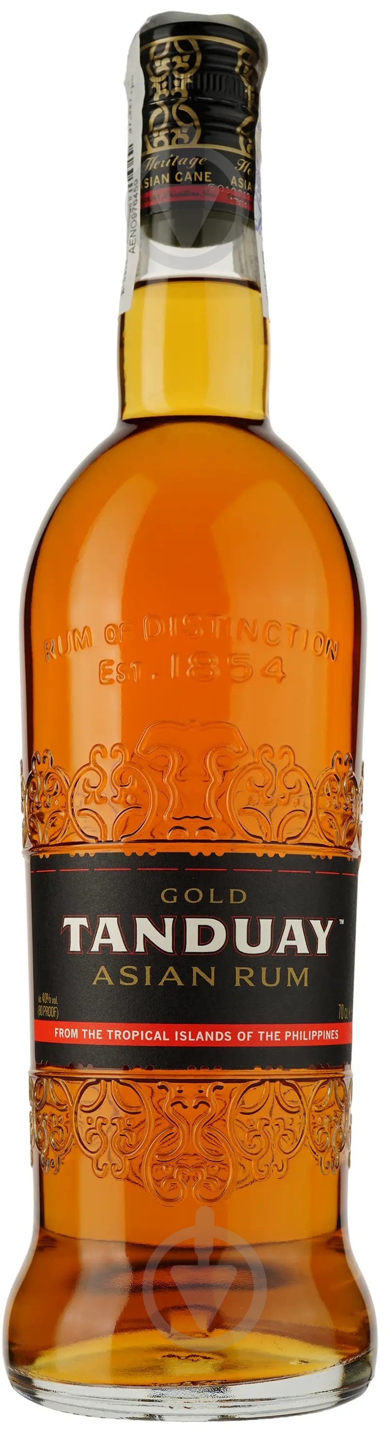 Ром Tanduay Asian Rum Gold 40% 0,7 л - фото 1