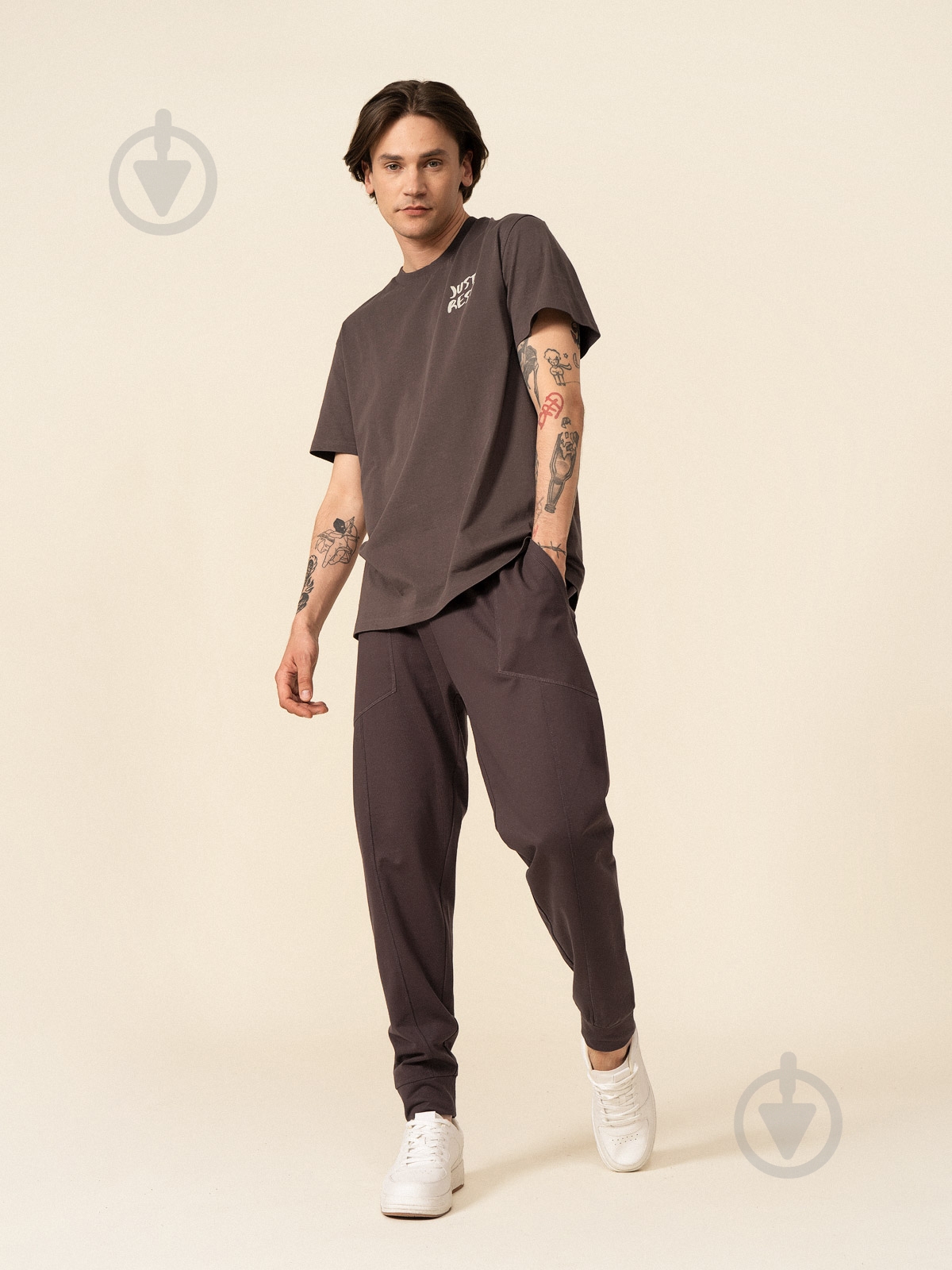 Брюки Outhorn TROUSERS CAS M197 OTHSS23TTROM197-50S р. S коричневый - фото 1