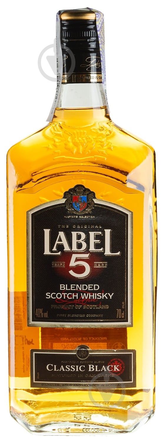 Виски Label 5 Classic Black 40% 0,7 л - фото 1
