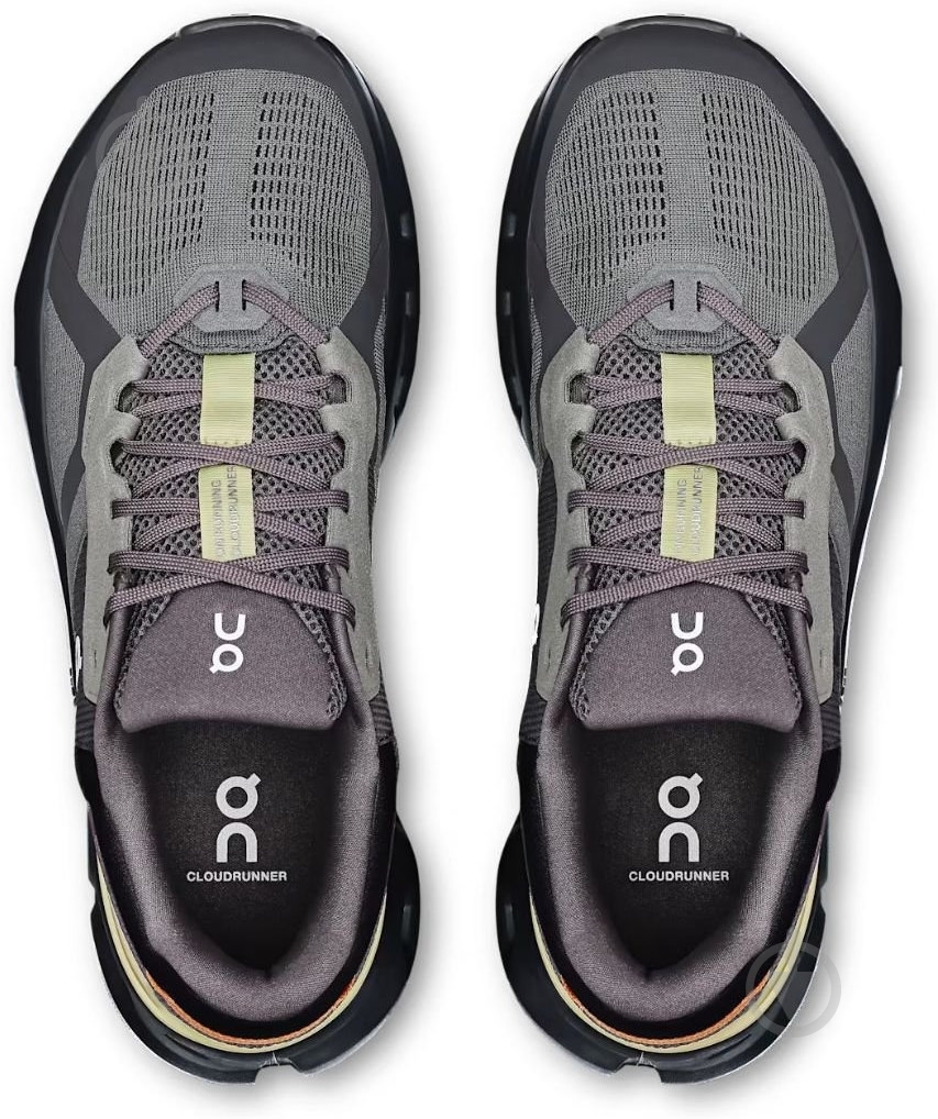 Кросівки чоловічі ON Cloudrunner 2 3ME10144284 р.42,5 сірі - фото 3 Кросівки чоловічі ON Cloudrunner 2 3ME10144284 р.42,5 сірі - фото 3