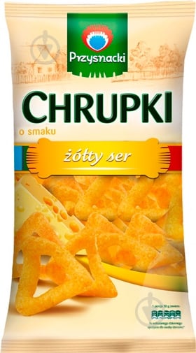 Снеки кукурудзяні Przysnacki зі смаком сиру 150 г - фото 1