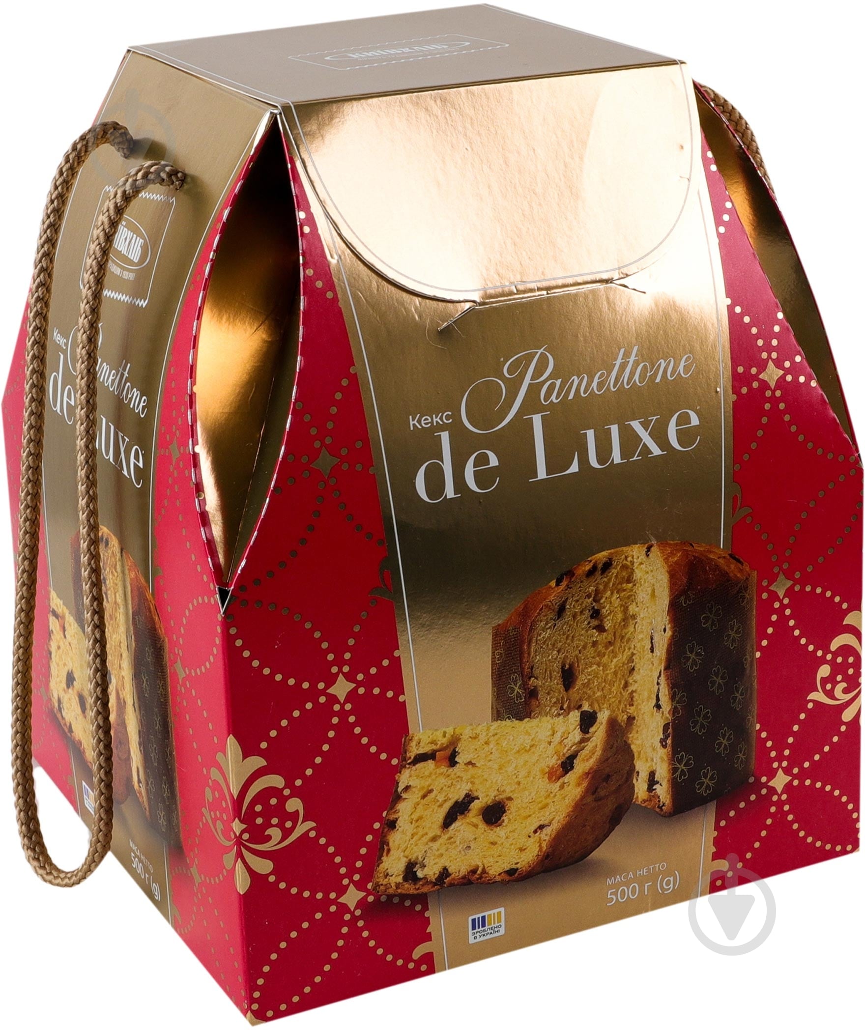 Кекс пасхальный Україна Panettone de luxe 0,5 кг - фото 2